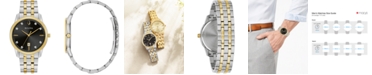 Bulova Men's Sutton Diamond-Accent Two-Tone Stainless Steel Bracelet Watch 40mm